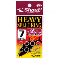 Argola Heavy Split Ring Shout 411HS