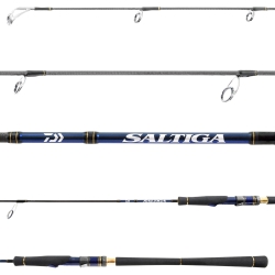 Vara de molinete Daiwa 24 Saltiga Light Jigging SGLJ66MHS